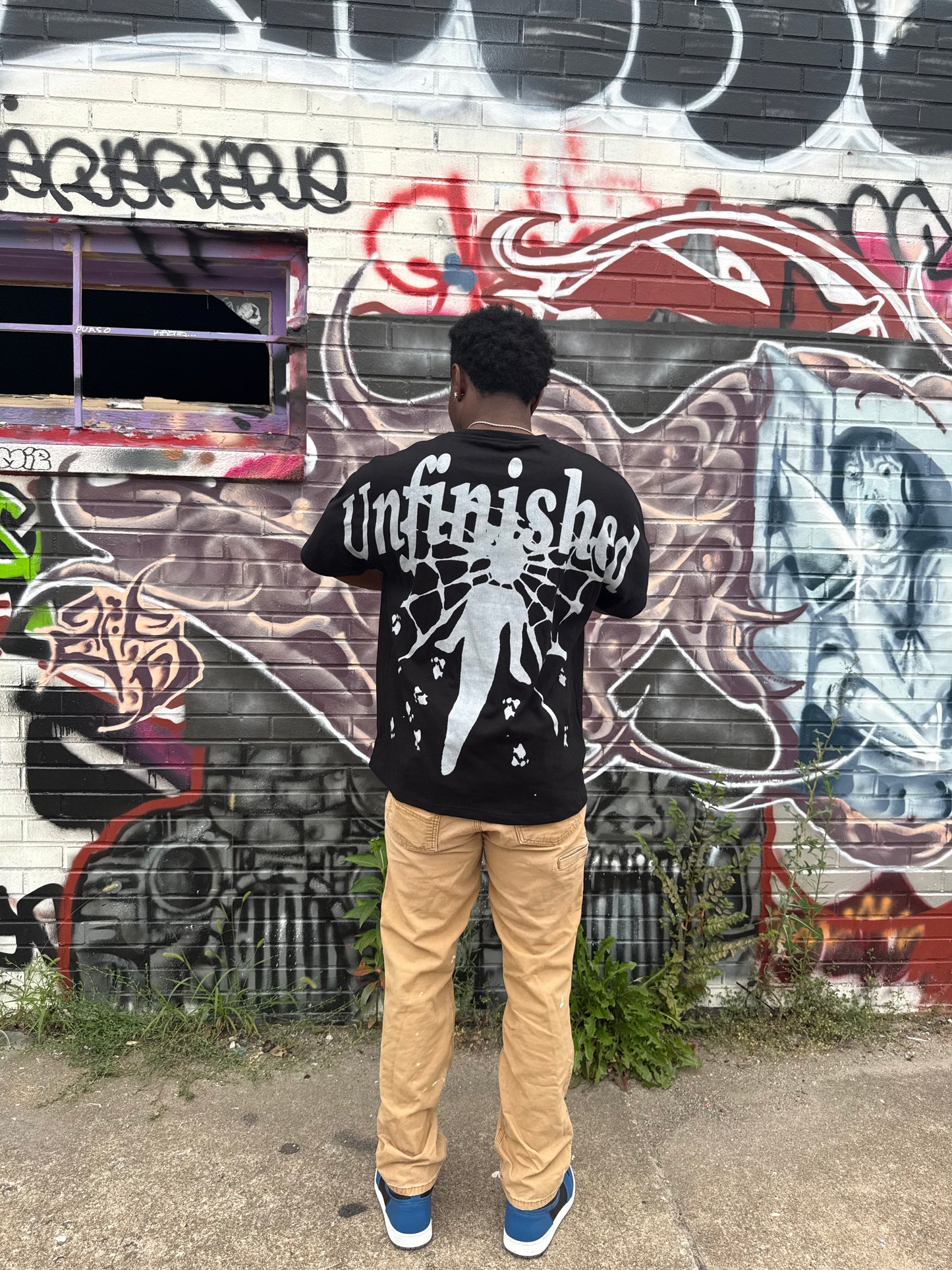 Unfinished Splatter Tee