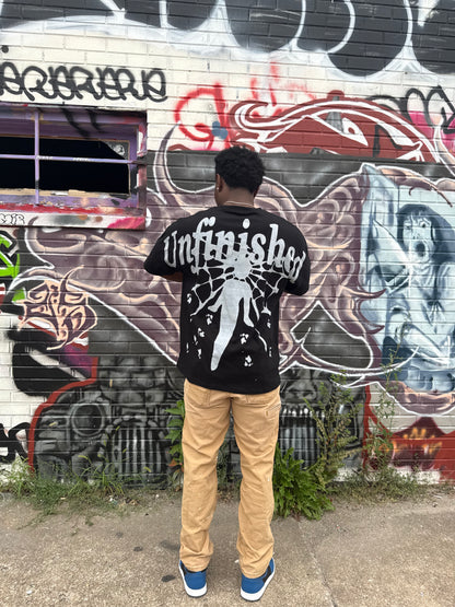 Unfinished Splatter Tee